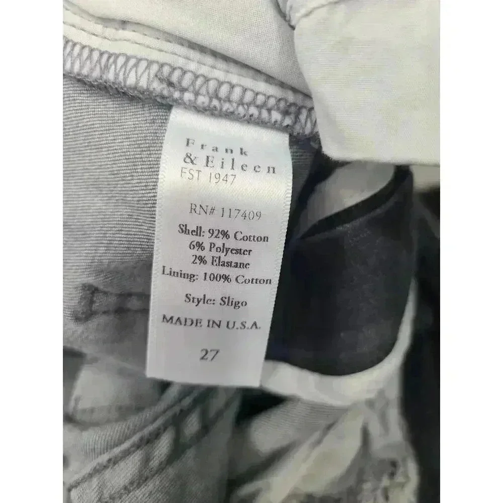 Frank & Eileen Sligo High Rise Stretch Skinny Jeans Size 27 - Picture 10 of 10